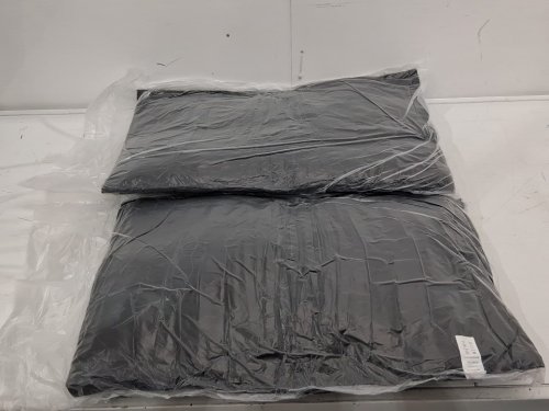 2pk soft bed pillows - standard - black image 4
