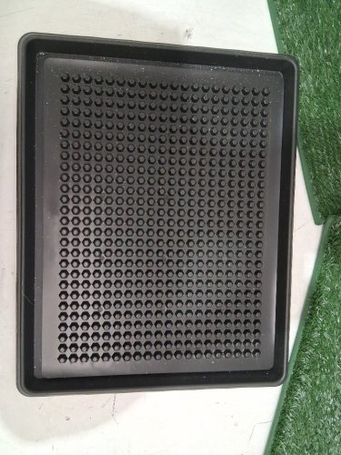 3pc pet potty dog relief system - Artificial Grass Pad - 16" X 20" - green image 3