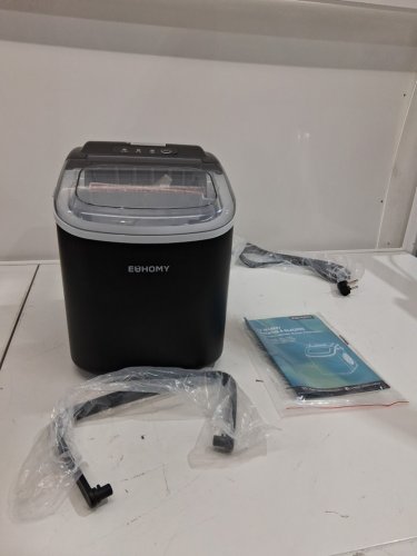 EUHOMY COUNTERTOP ICE MAKER MACHINE - MAKES 26LB/DAY - BLACK (MODEL: IM-06D / IM001-BBL-CAEH) image 2