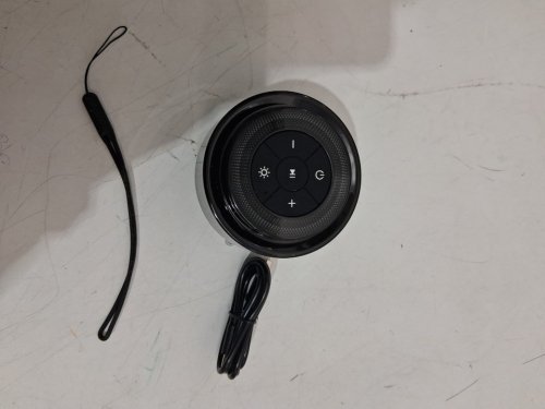 sound angel xleader compact portable wireless Bluetooth speaker - black dot image 3