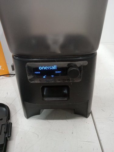 Oneisall Automatic Cat Feeder with WiFi App Control - 3.5L Auto Dry Food Dispenser for Indoor Cats and Small Pets, Smart Portion Control - black (model: PFD-001PRO) image 3