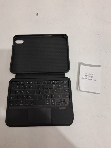 unbranded ipad mini keyboard case 2021 - 2024 for 8.3'' screen - black (model:q/jms 001-2018) image 3