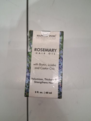 2 Majestic Pure 100% Pure Rosemary Oil with Biotin for Hair Care - 60ml/each image 2