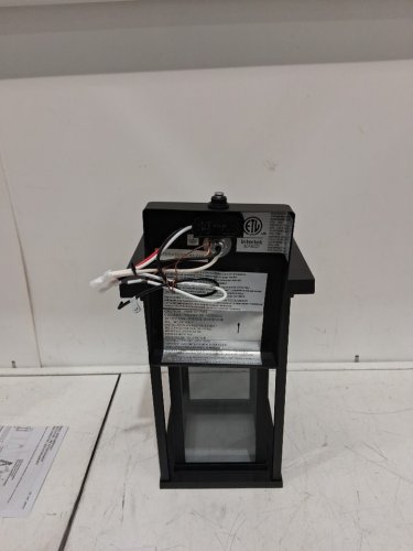 good earth lighting outdoor led wall lantern - 800LM - black (model : 1806310) image 4