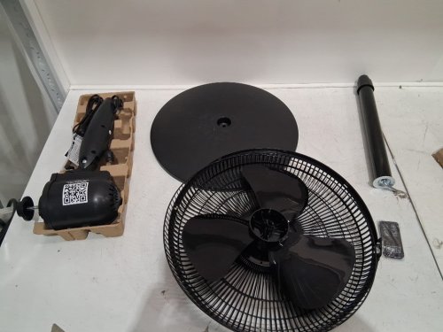 BLACK + DECKER STAND FAN WITH REMOTE - 16" DIAMETER - BLACK (MODEL: BFSR16B-01) image 3