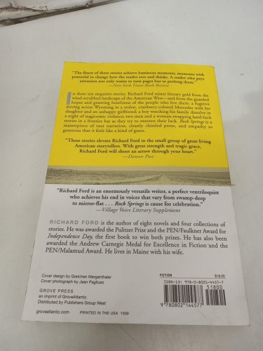 (Paperback) Rock Springs: Short Stories by Richard Ford image 3