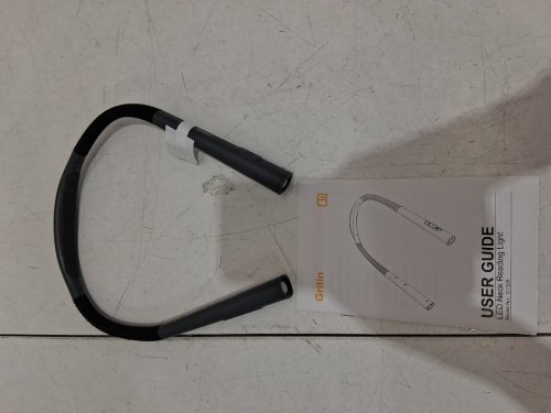 Gritin Lightweight  LED Neck Reading Light with 3 dimmable modes - black - (model: g1328) image 3