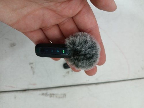 2PK WARM BOX WIRELESS LAVALIER MICROPHONE - BLACK image 4