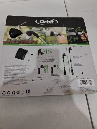 3pc orbit Multi-Pattern watering Nozzles - grey/black (model: 1751976) image 3
