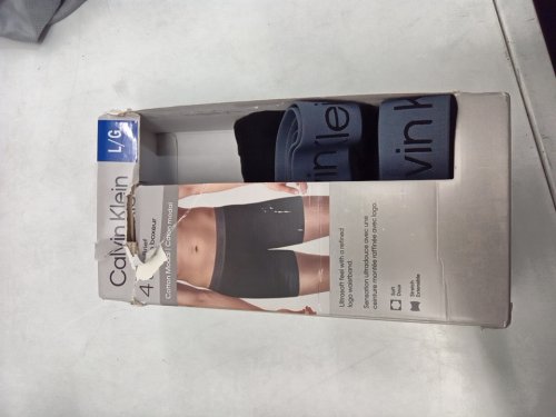 2pk Men's Calvin Klein stretch cotton Modal Boxer briefs - large - black (style: 2918093) image 2