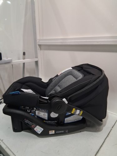 GRACO SNUGRIDE 35 LITE LX INFANT CAR SEAT - 35LB MAX- BLACK/GREY (MODEL: 2143034) image 4