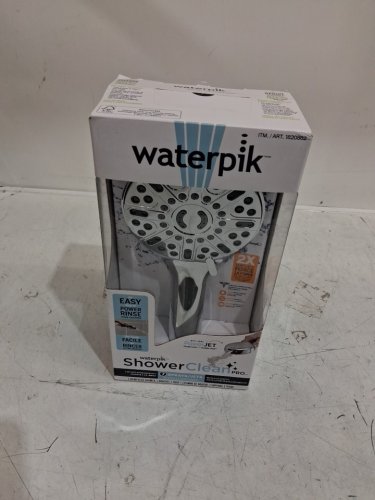 Waterpik ShowerClean PRO Shower Head with Power Jet Technology - silver (model: QCW-763/1820862) image 2