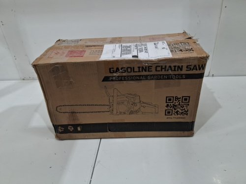 baotree Gas Chainsaw with 2-Cycle Engine and Anti-Vibration System - 62cc - 20" - orange/black (model:631060186627) image 3