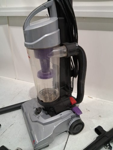 BISSELL AEROSWIFT TURBO UPRIGHT VACUUM WITH CLEANING TOOLS - PURPLE/GREY (MODEL: 1808B) image 5