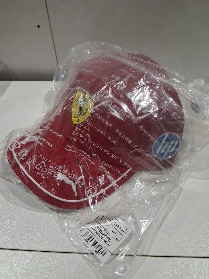 unisex puma ferrari replica hamilton baseball cap - one size fit the most - dark cherry - (style: 026275 01) image 3