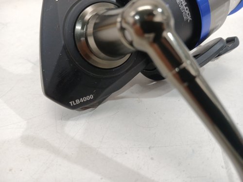 BPS OFFSHORE ANGLER TIGHTLINE II SPINNING REEL - 5.2:1 GEAR RATIO, 4000 SIZE - BLUE - (MODEL: TLB4000) image 4