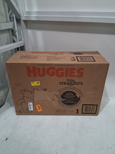 198PK Huggies Little Snugglers Baby Diapers - SIZE 1 (UP TO 14LB) - disney winnie the pooh (model: 56308) image 2