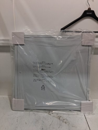 vevor access panel for drywall - 25.2" x 25.2" - galvanized steel/white (model:  9.03.S008.2349A) image 4