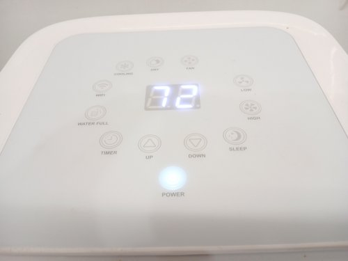 AOBOSI PORTABLE AIR CONDITIONER - REMOTE CONTROLLED, WIFI ENABLED, SILENT MODE, DEHUMIDIFIER - 10000 BTU - WHITE (MODEL: ‎ABS-A019E-06KR) image 4