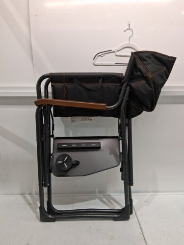 Mac Sports Folding Director Camping Chair- UPTO 300LBS - GREY (MODEL: 1872256) image 2