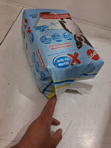 50PK "X MARKS THE SPOT" PUPPY PADS - 22″ X 22″ (MODEL: 50028) image 3