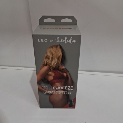 Doc Johnson Leo of Leolulu Ultraskyn stroker pocket pussy - open ended - 5.5" - vanilla image 2