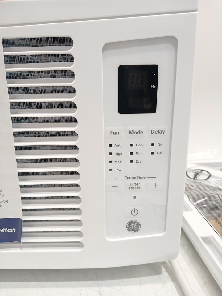 GE Appliances Electronic Window Air Conditioner for Small Rooms - 250 sq ft. - WHITE (MODEL: AWCS06BWF ) image 5