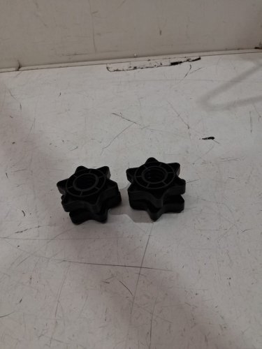 4pk Kakalote Dumbbell Hex Nut - 1" - black image 3