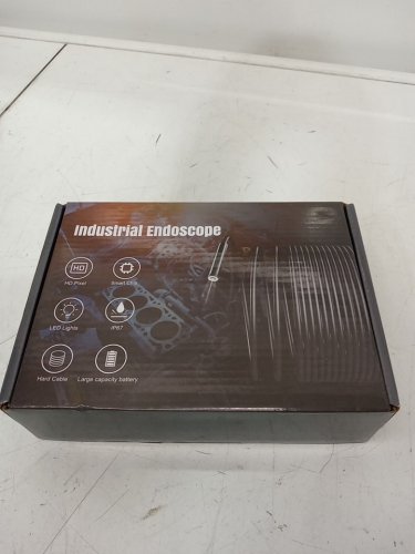 Endoscope Camera with Light and 4.3" IPS Screen - 1080P HD - 16.4FT - black (model:c30) image 2