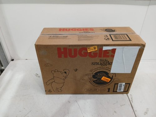 198PK Huggies Little Snugglers Baby Diapers - SIZE 1 (UP TO 14LB) - disney winnie the pooh (model: 56308) image 2
