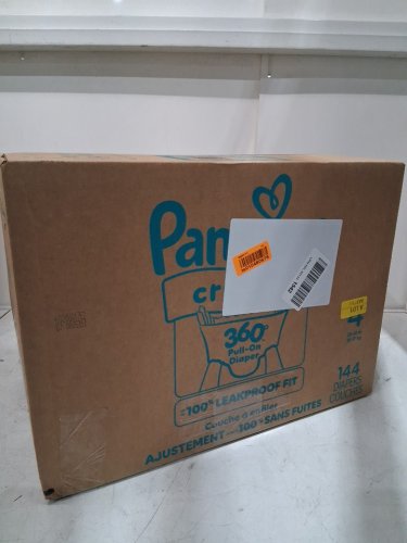 144PK PAMPERS CRUISERS 360° STRETCHY WAISTBAND DISPOSABLE DIAPERS - SIZE 4 (22-37LB) image 2