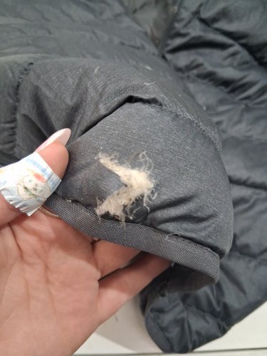 men's Eddie Bauer CirrusLite Down Jacket - extra large - dark smoke heather image 2