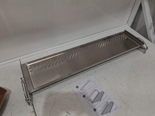 WEBER dual-level warming rack - 29" x 7" - silver (model: 3400164) image 3