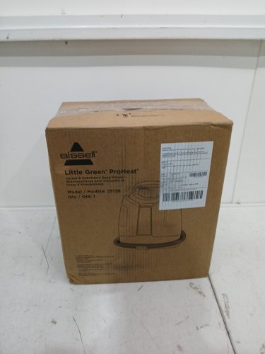 Bissell Little Green Portable Deep Cleaning Vacuum - 37oz tank max - Green/Grey (Model : 2513B) image 2