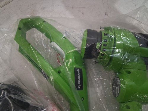 Greenworks cordless string trimer - 12'' cut path - GREEN - **TOOL ONLY** - (model:21342) image 6