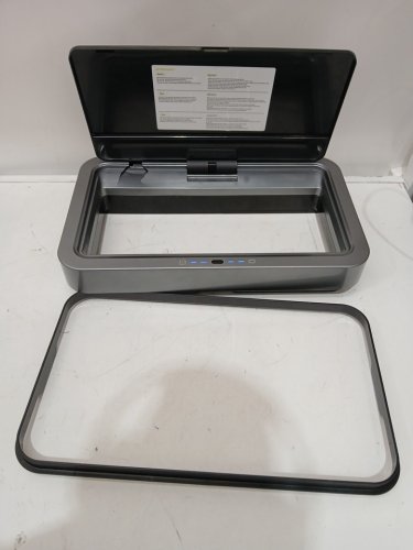 EKO Mirage Motion Sensor Trash can - 80L - Brushed Stainless Steel - (model: ek9260bmt-80l) image 9