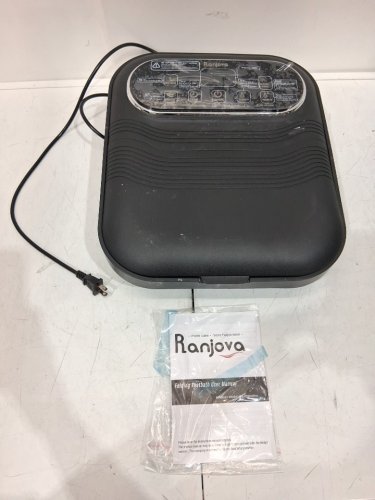Ranjova Collapsible Electric Foot Spa with Rotary Massagers - Black/White (Model: BE-F1200 Pro) image 3