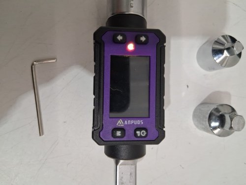 ANPUDS Digital Torque Adapter - 1/2" - BLACK/PURPLE (MODEL: AP5-200N) image 5