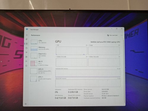 ASUS ROG Strix G16 (2025) Gaming Laptop, 16” 16:10 FHD+ 165Hz, NVIDIA GeForce RTX 5060, Intel Core i7-14650HX, 16GB DDR5, 512GB PCIe SSD, Wi-Fi 7, Windows 11 - Eclipse Grey - (model:g615lw-ds96) image 33