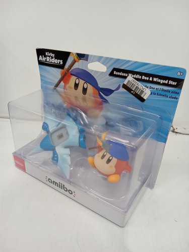 Nintendo Amiibo Kirby And Warp Star - Kirby Air Riders Series - Bandana Waddle Dee & Winged Star (MODEL: NVLWCAAA) image 2
