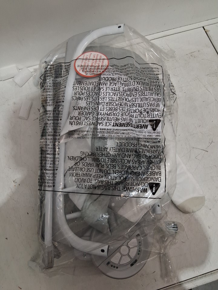 INGENUITY COMFORT 2 GO PORTABLE baby SWING - 0M-9M - CUDDLE LAMB theme/grey (MODEL: 12184) image 4