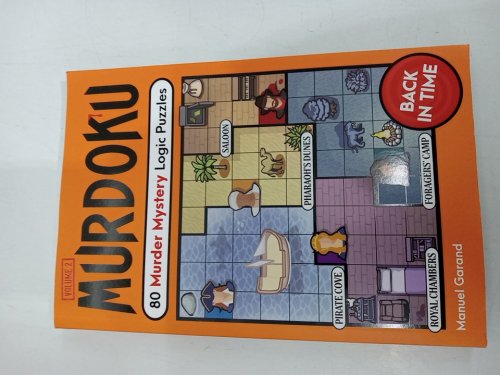 (Paperback) Murdoku: 80 Murder Mystery Logic Puzzles (Volume 2) by Manuel Garand image 2