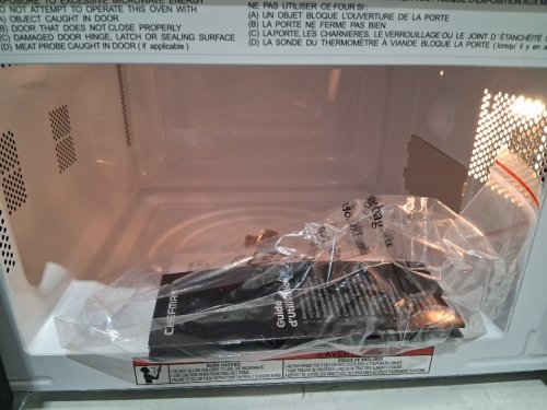 CHEFMAN Countertop Microwave Oven - 0.7 CU.FT./20L - Black (Model: RJ55-7-V2-CA) image 4