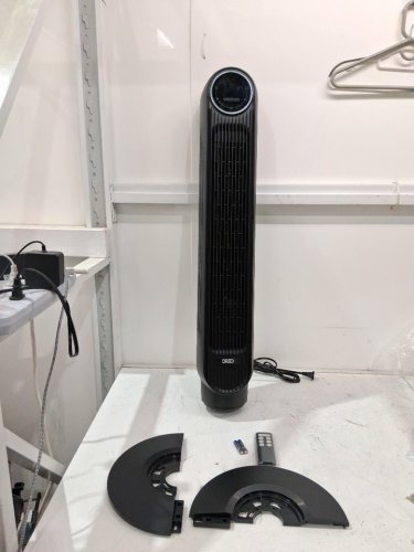 DREO 4-SETTING OSCILLATING TOWER FAN WITH REMOTE CONTROL - 36" - BLACK (MODEL: DR-HTF007) image 3