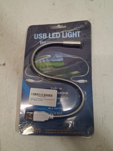 2 FLEXIBLE USB LED LAPTOP LIGHT - SILVER image 3