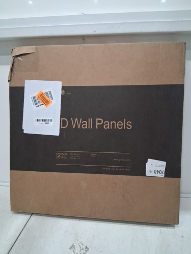 12pk Art3d  3D Wall Panels 24" x 24" - white image 2