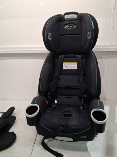GRACO 4EVER 4-IN-1 CONVERTIBLE FROM INFANT TO TODDLER CAR SEAT WITH WASHABLE SEAT COVER - 4-120LB CAPACITY - DREW STYLE /NAVY BLUE (MODEL: 2168323) image 6