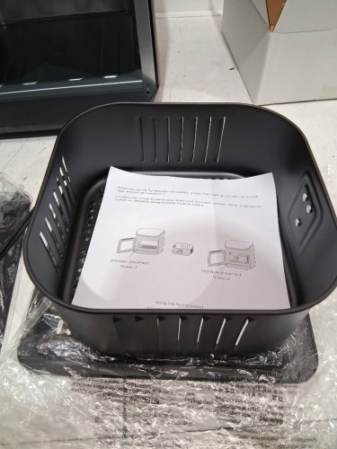 Midea Wide Max Air Fryer Oven - 12.7QT - BLACK/STAINLESS STEEL (MODEL: MAF122AOCSS/1993097) image 4