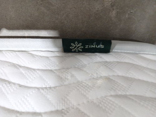 ZINUS TIGHT TOP POCKETED SPRING MATTRESS - TWIN - 6" - WHITE (MODEL: WMC-SMT-8T) image 11