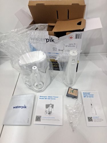 Waterpik Ultra Plus & Cordless Enhance Water Flosser Combo Pack - White (Model: 2702338) image 2